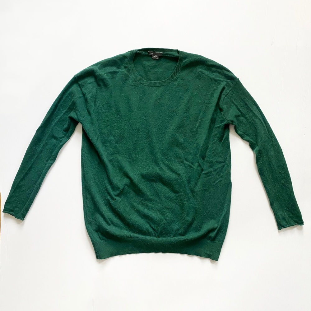 Vince Green Cashmere Sweater